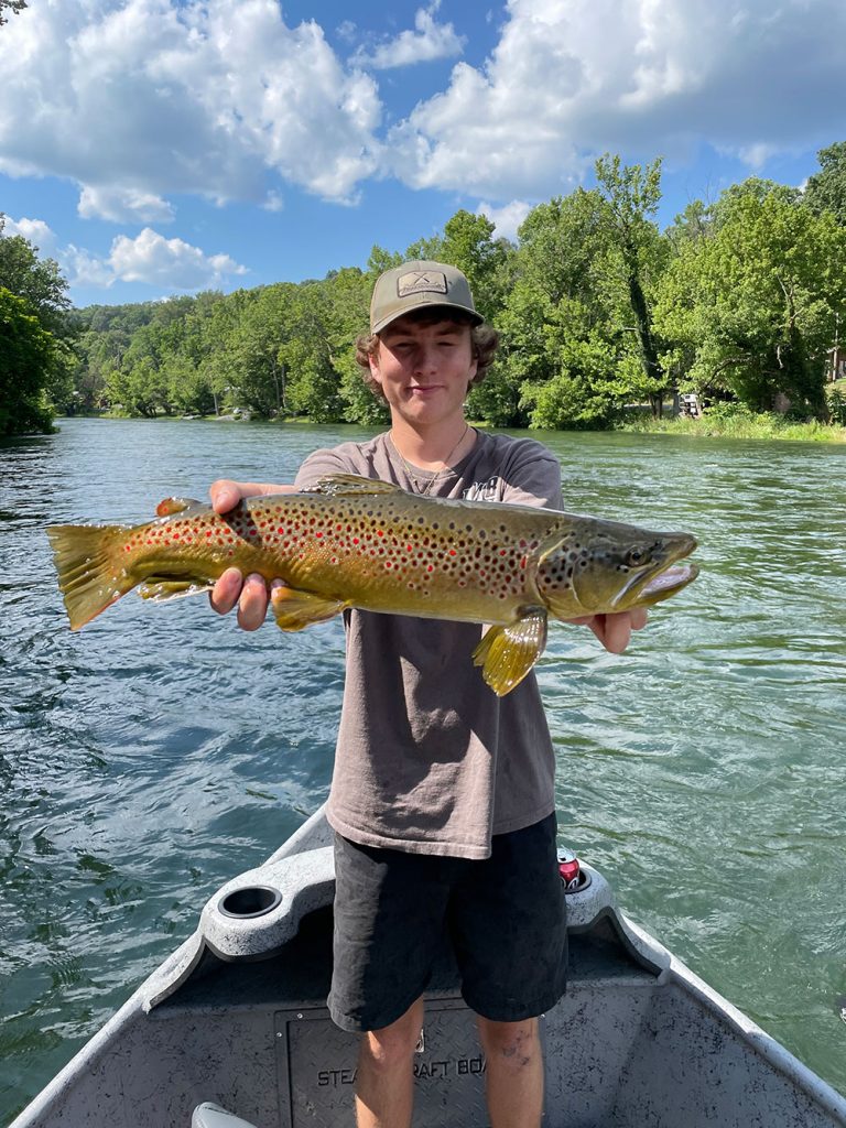 Float Fishing Map for Trout Fishing