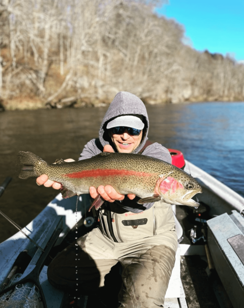 Rainbow Trout on Rebel Crankbaits (Watauga River) 